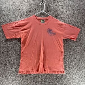 Vintage Jimmy Buffett Shirt Adult Medium Pink Margaritaville 2002 Montego Bay